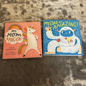 Scholastic Family Themed Board Books My Mom is Magical & My Dad is Amazing